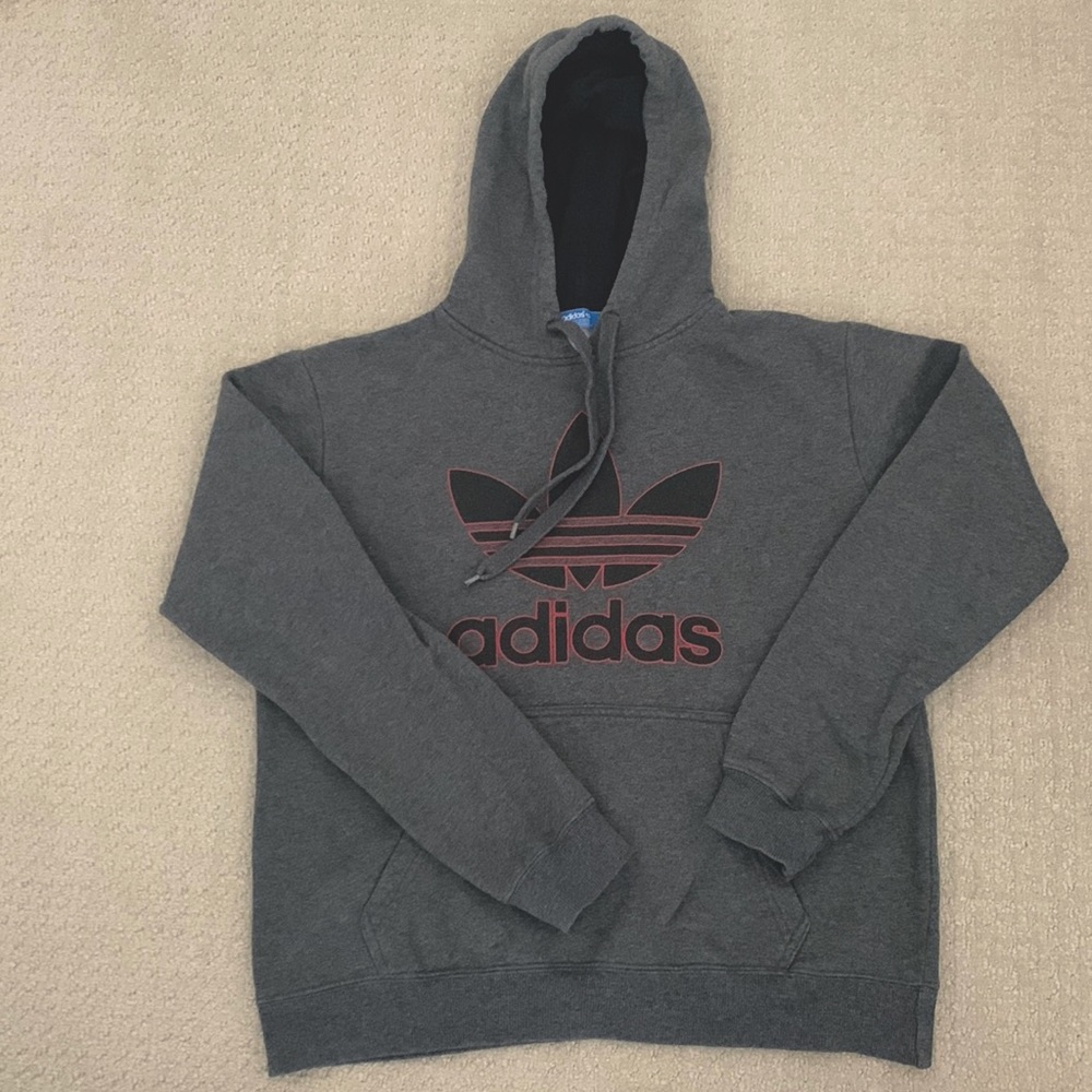 Grey Adidas Hoodie
